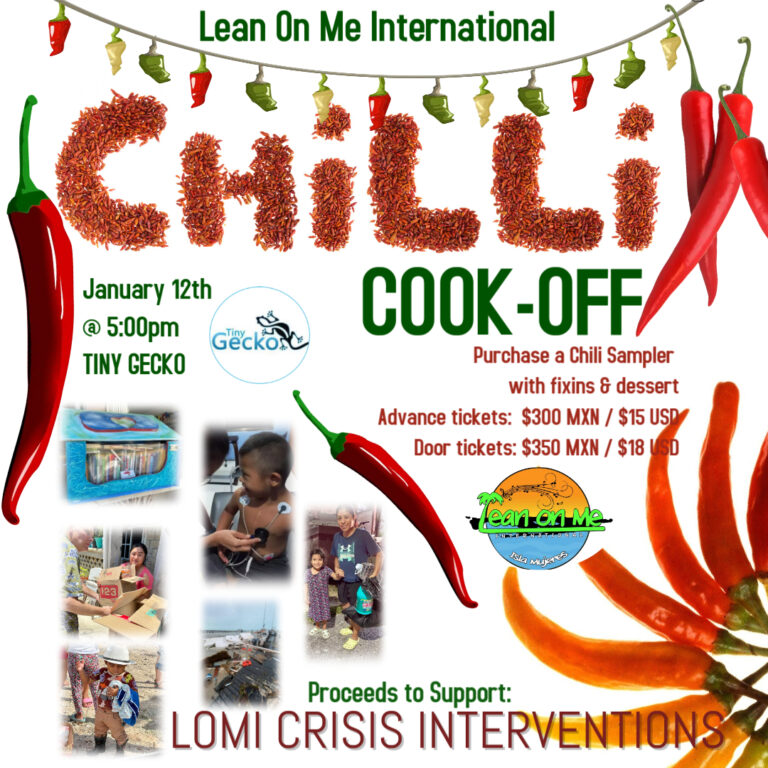 4th Annual Lean On Me International Chili Cook-Off